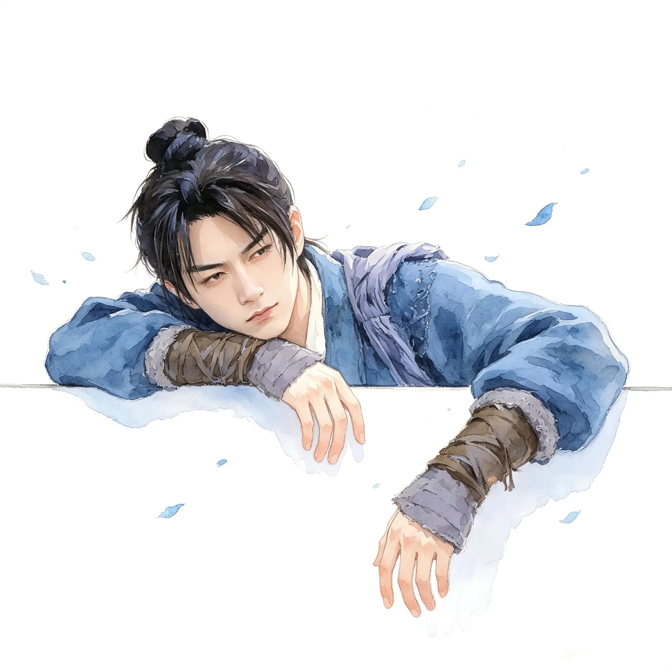 “花开花落 无限寂寞”