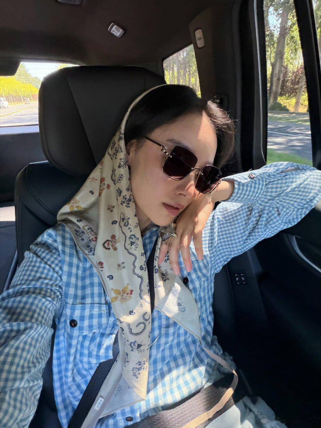 倪妮真的诠释了裹块布都美倪妮真的是把“松弛感”刻在骨子里了！随便一裹也自带高级感