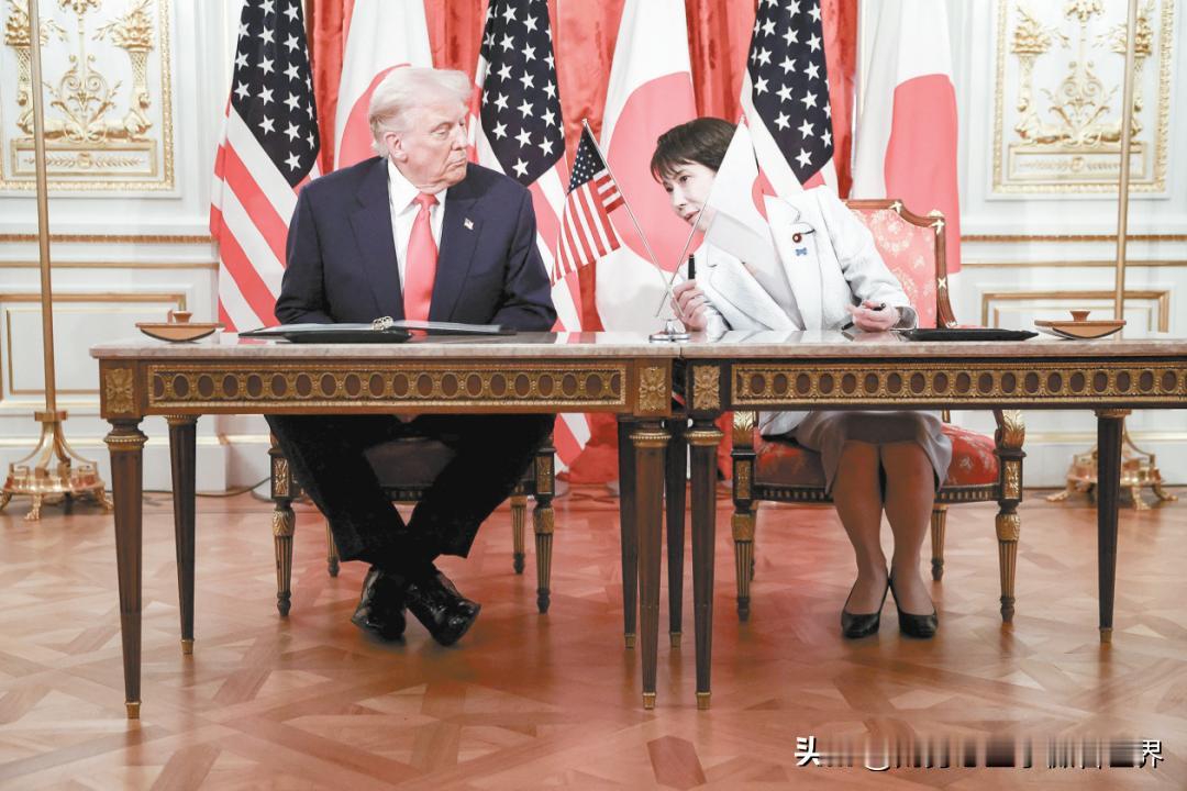 细节决定成败，高市早苗不仅懂得如何迎合美国总统，人家在细节方面，也把握的很好！当