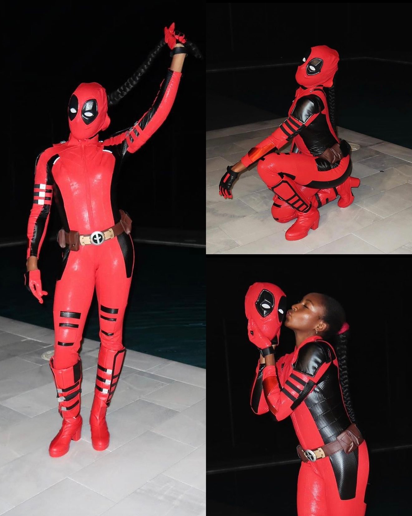 #网坛风云# 高芙万圣节cosplay装扮，大家觉得怎么样？ ​​​