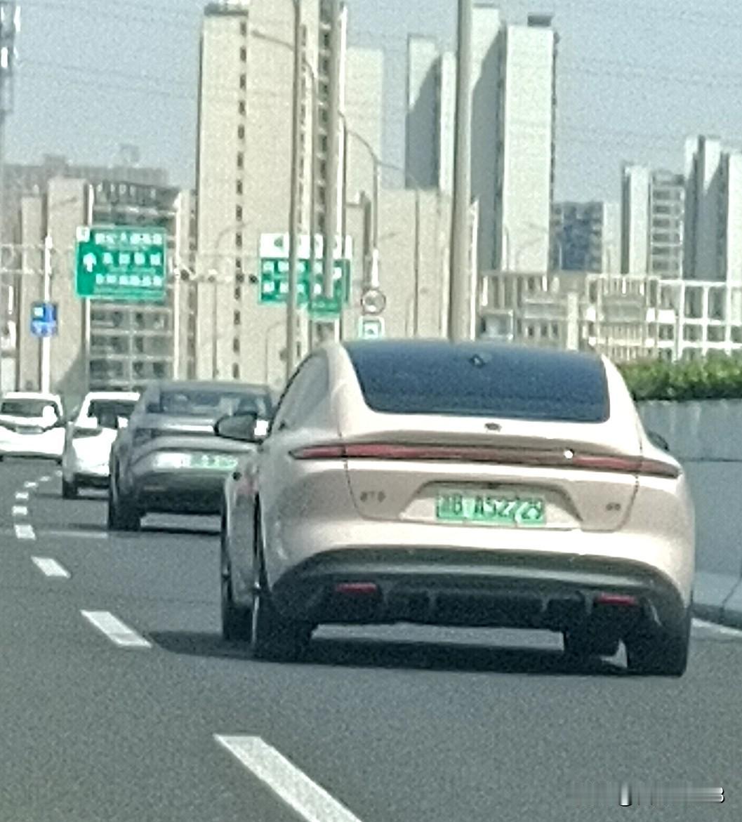 两三年没跑高架高速路了，前几天去奉化赏桃花，行驶在机场高架路上，看到密密麻麻，绵