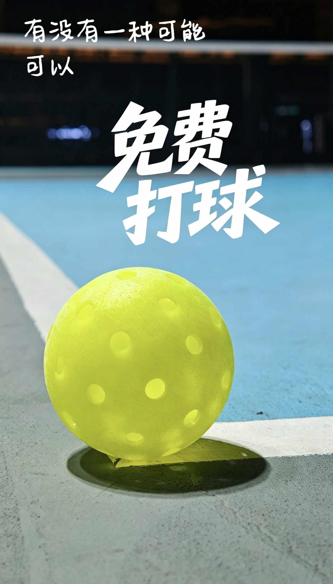 普通球友有没有一种可能 可免费打球
大有可能
做自己的冠军🏆
赚场费😃
匹克