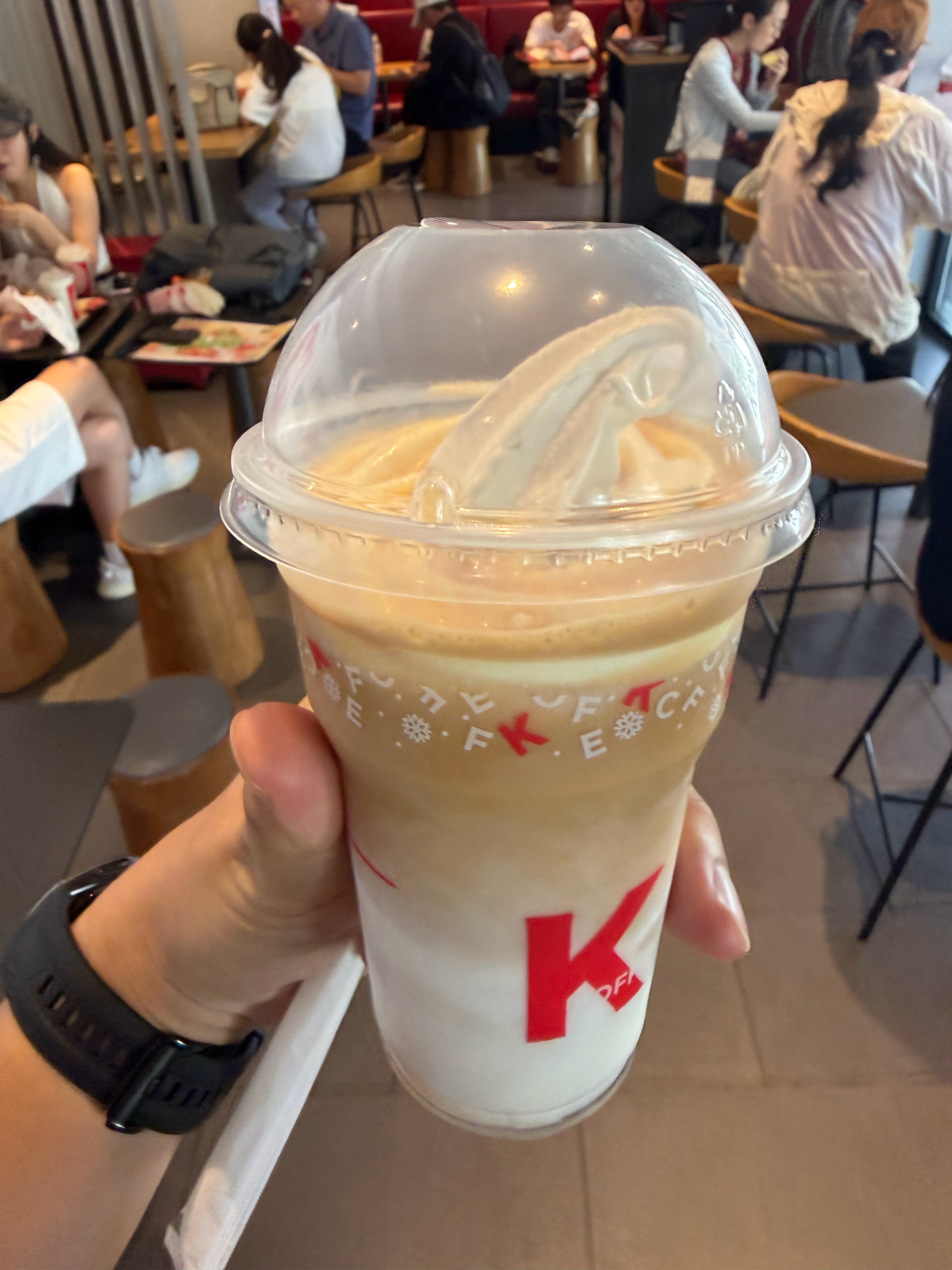 雪顶咖啡，小时候都没馋过 
