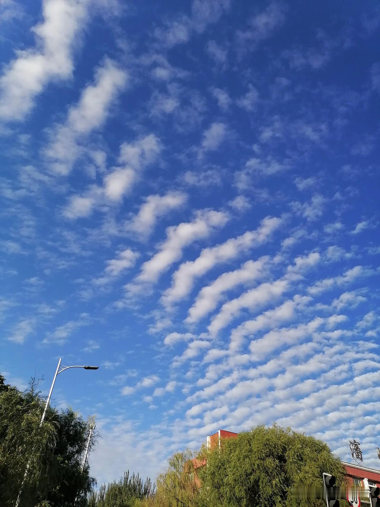 天空中的云#通勤路上随手拍##随手拍天空3# #秋季随手拍。#