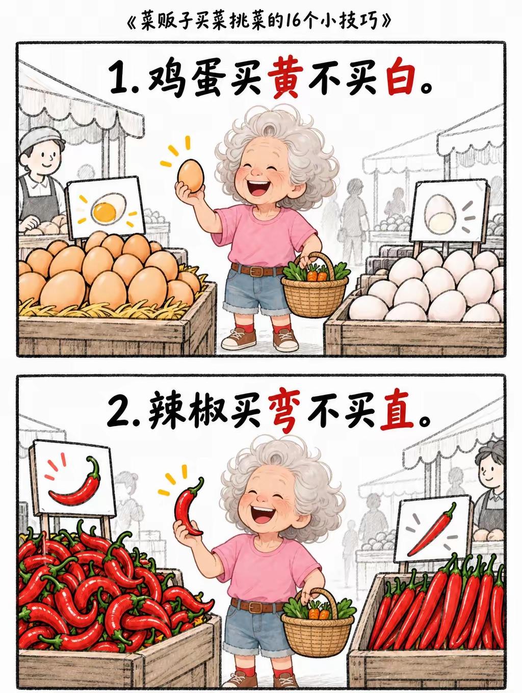 ，包括我在内[捂脸]。因为黄的也会更便宜啊。
其实买菜也是一门学问，同样的价钱，