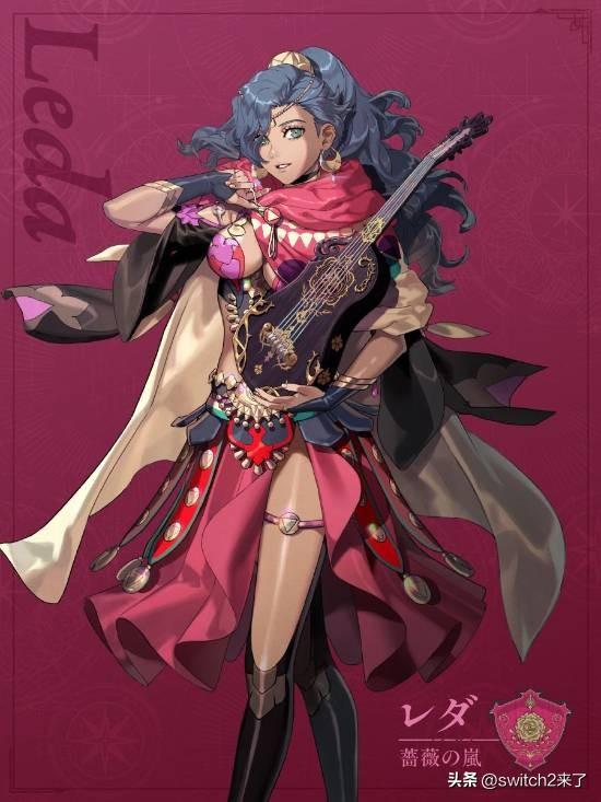 《火焰纹章：万缕千丝》公布了主角蕾达(CV：伊濑茉莉也)的最新实机演示，在战斗中