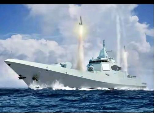 055型大驱实战优势显著：
其双波段相控阵雷达是一大亮点，主阵位于舰桥顶，辅助阵