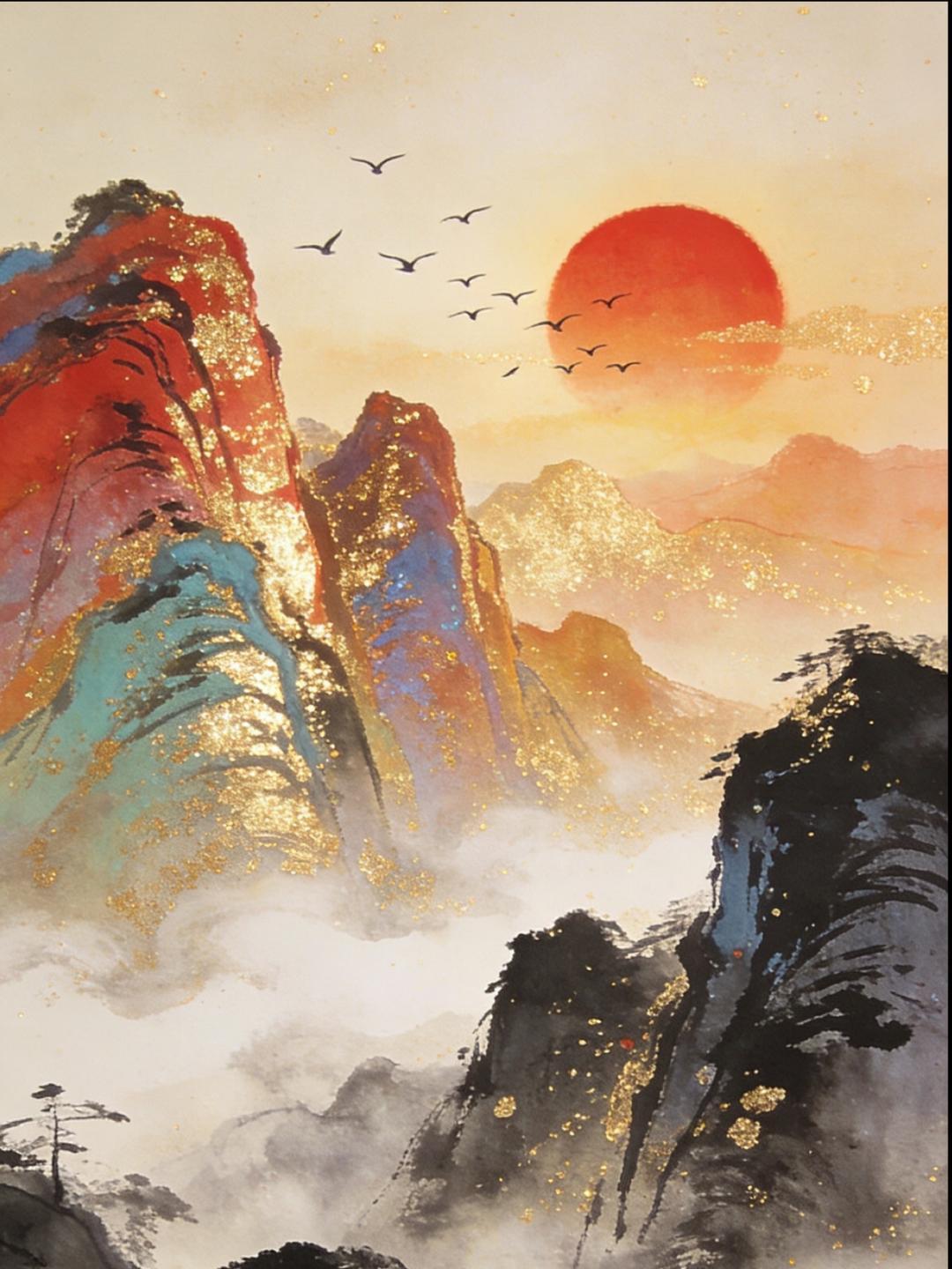 鸿运当头·八方来财·财源滚滚·好运连连…
传统文化 绘画 祝福