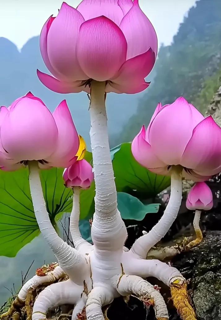 雪莲绽放在海拔 5000 米的雪山脚下，圣洁而神秘。遇见它，仿佛感受大自然的祝福
