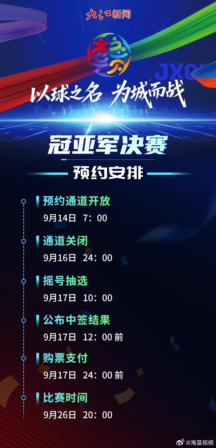 【赣超四强战已收官赣超决赛门票开启预约】2026江西省城市足球超级联赛四强赛于9