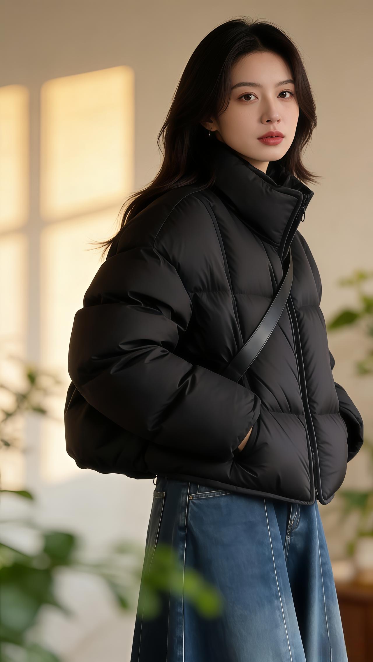 穿搭 羽绒服穿搭 冬季穿搭 高级穿搭 时髦穿搭