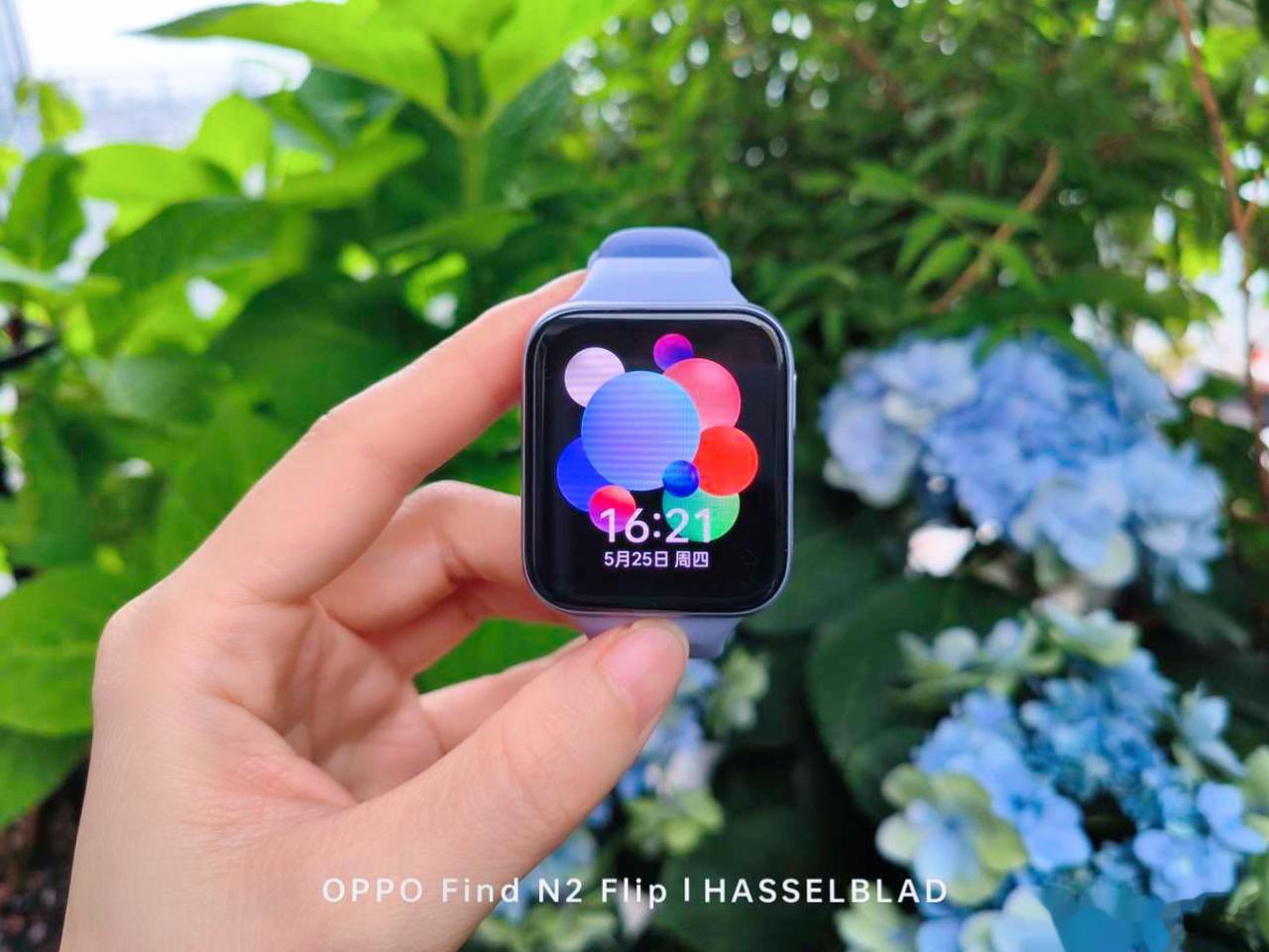 OPPO Watch3 新配色「溢彩蓝」上手～蓝色表带很清爽，很适合夏天，还有皮