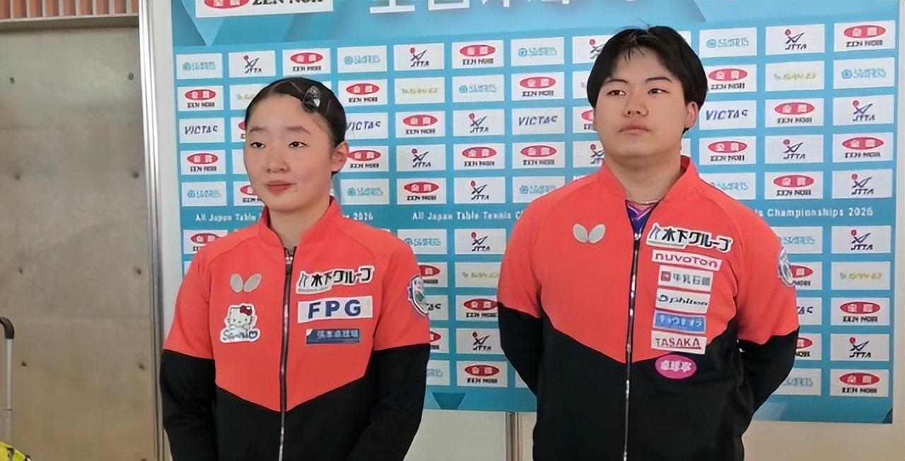 张本美和/松岛辉空抢5崩盘首轮游

北京时间2月23日，WTT新加坡大满贯混双1