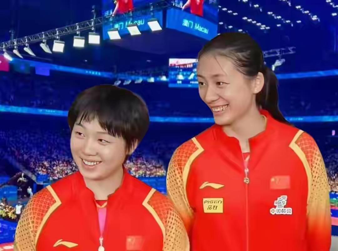 我们非常赞同莎莎曼昱身心疲惫都体力透支了，让莎莎曼昱休整。重庆冠军赛应让陈幸同王