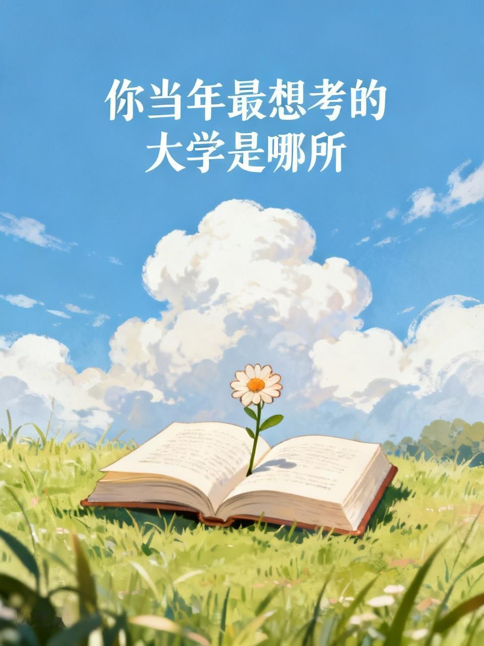 你当年最想考的大学是哪所作为一个农村的孩子来说，对于考大学有着诸多的幻想！无论是