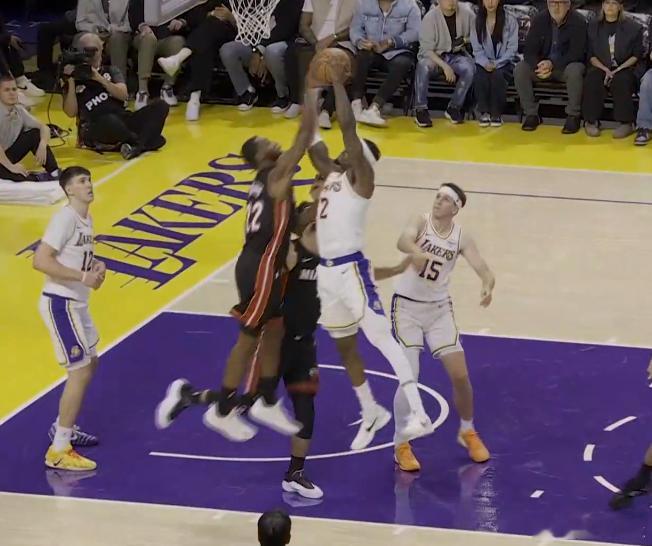 嘴哥拼得好凶好猛好硬👍🏻热火vs湖人 ​​​