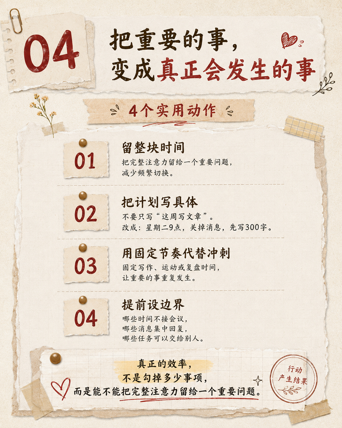 时间管理的本质  4 