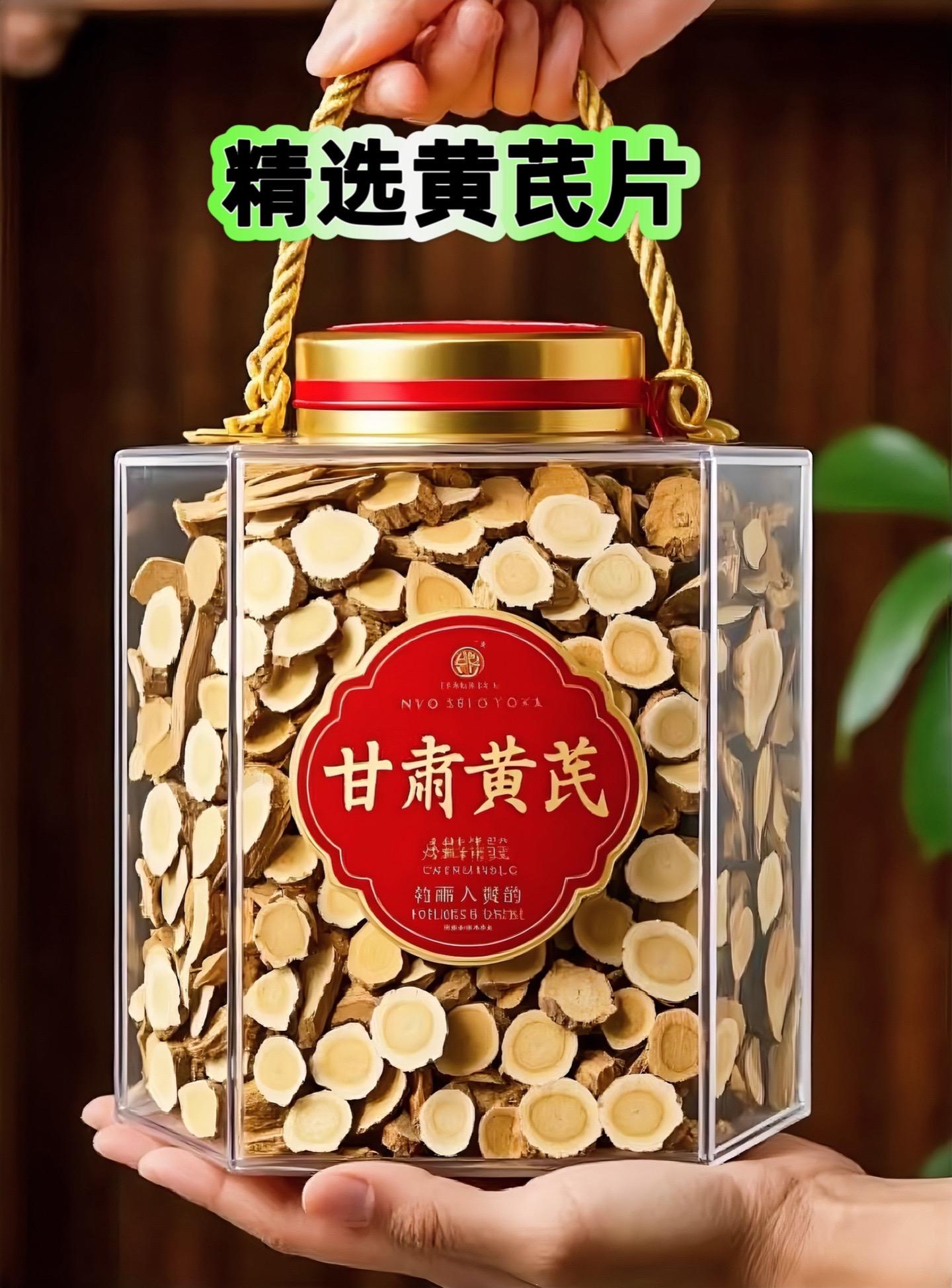 家人们，甘肃岷县黄芪来活动了！产地主根原切，无熏硫自然晾晒，口感纯正...
