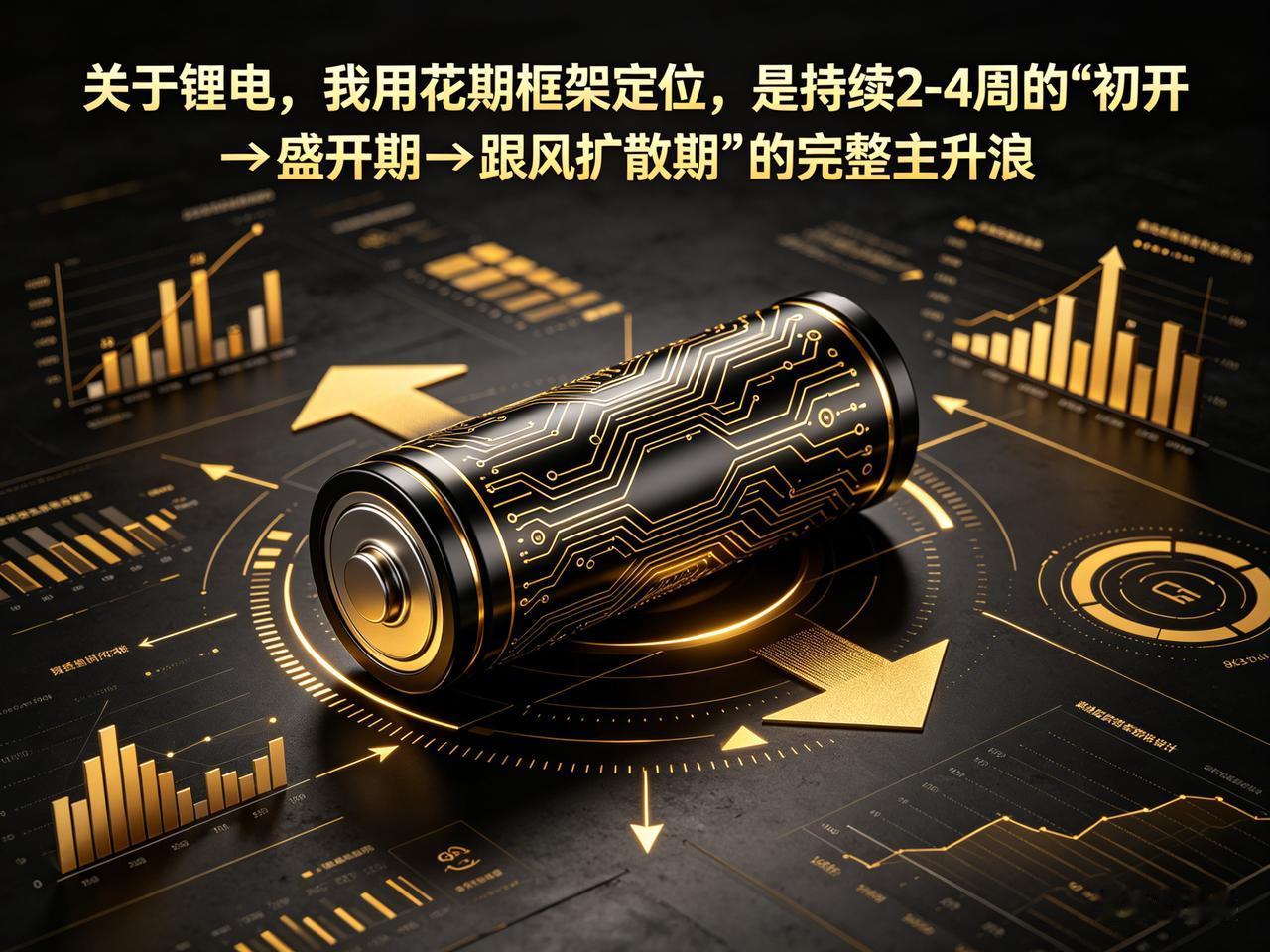 有网友问我，怎么刚看好锂电，主力昨天就跑了。下面我用活跃资金指数体系的花期框架做