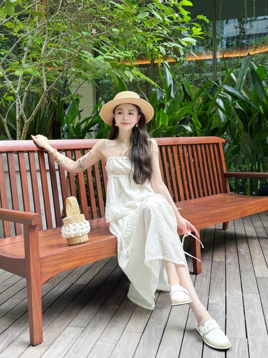 all white穿搭真的好高级🌼浪漫度假风