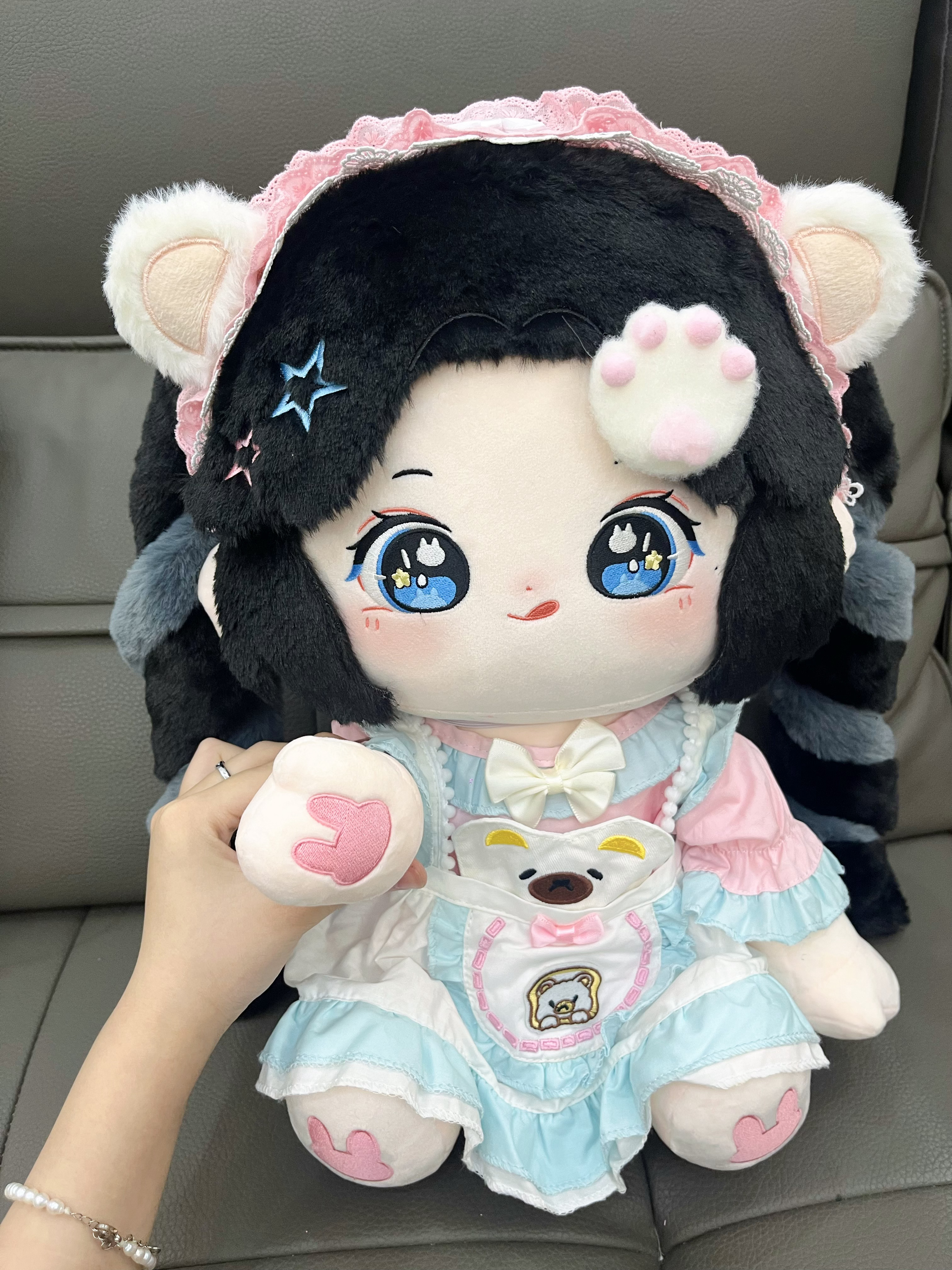 我的宝宝出生了！！🍊💙🐰双马尾罗马卷弄了好久 