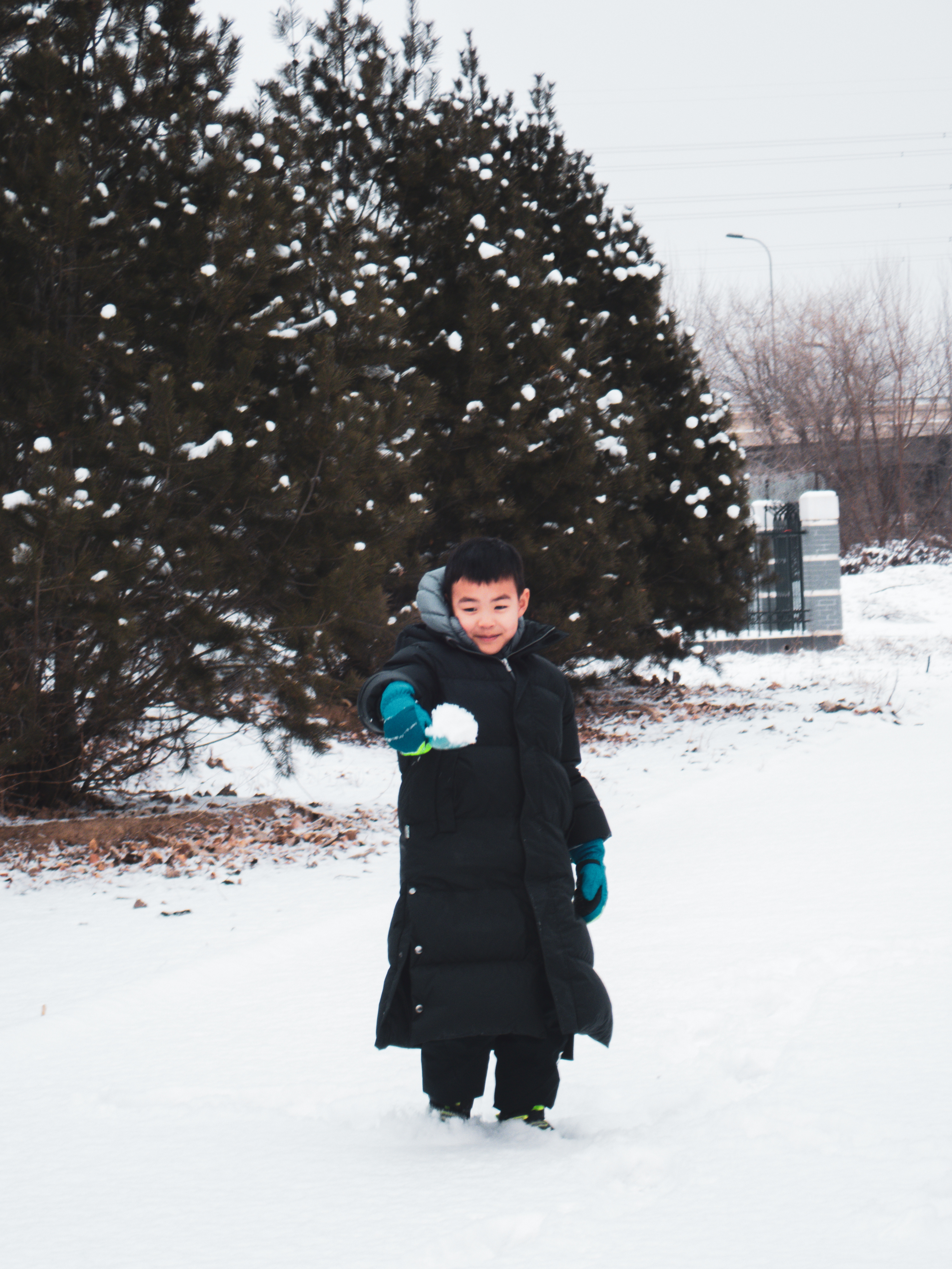 北京这雪没白下，堆了个超可爱的雪人旭子的带娃日记 北京