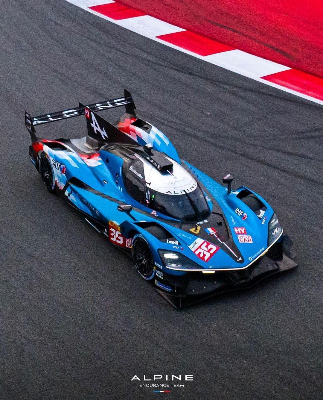 2024#WEC# Alpine A424官方涂装 ​​​