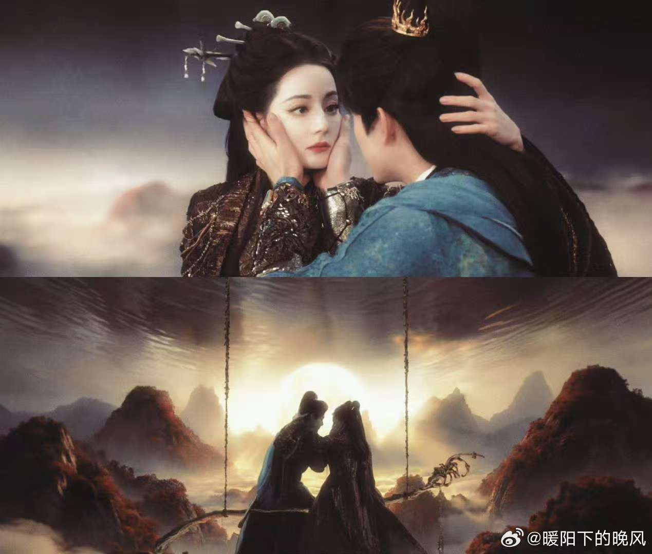 这64秒好像热巴陈飞宇前世今生短短64秒勾勒出跨越时空的爱恋，眼神里的拉扯藏不住