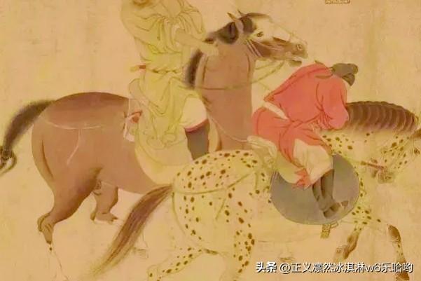 李世民的“马儿”能挂包上，太妙啦！这说的就是昭陵六骏。隋末乱世，李世民骑着特勒骠