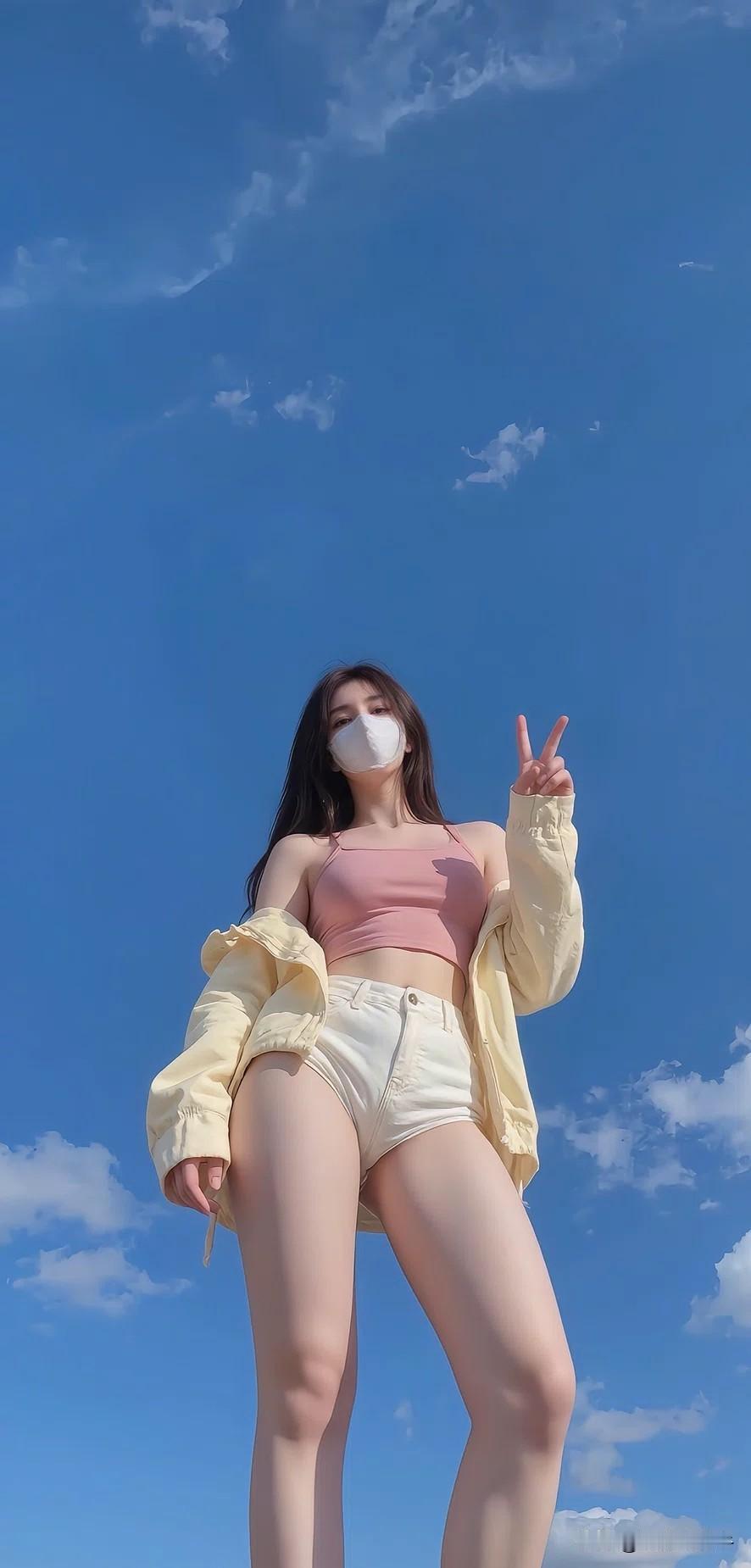 好久没有看见这样的蓝天了！
希望早点放晴！
温度回暖……