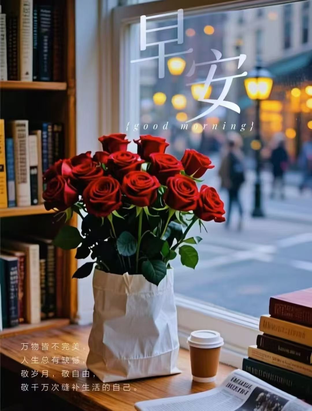 生活偶尔会有褶皱，但阳光总会找到缝隙钻进来～ 不必急着追赶所有节奏，慢一点，允许