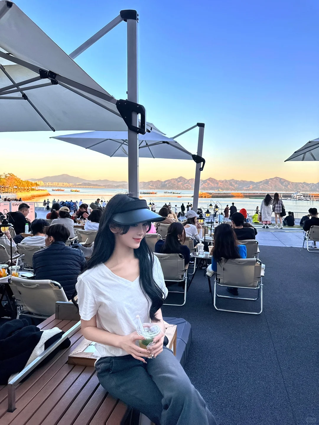 深圳济州岛🌊超治愈的海景咖啡店