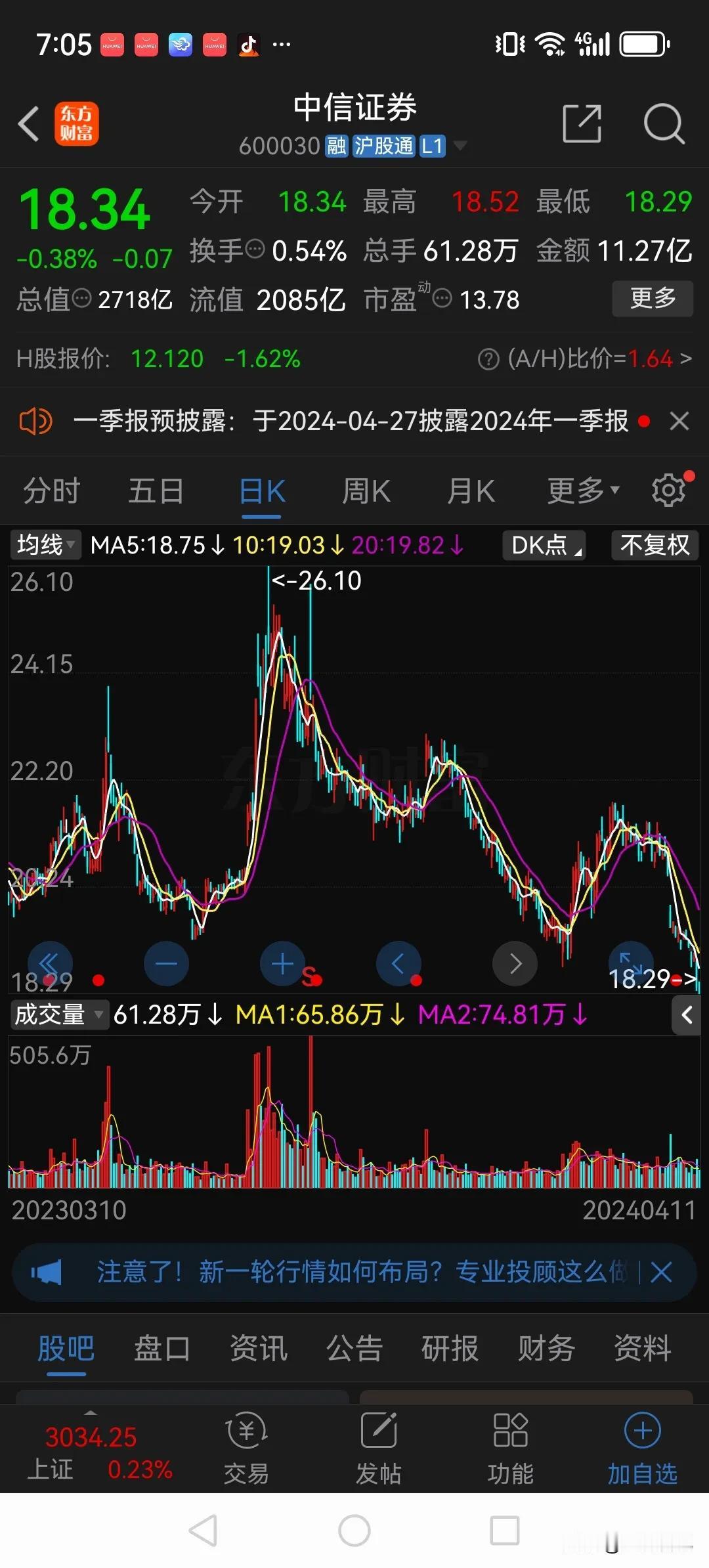 中信证券又搞事情了！

中信证券公开发行不超过200亿元公司债券获得证监会批准。
