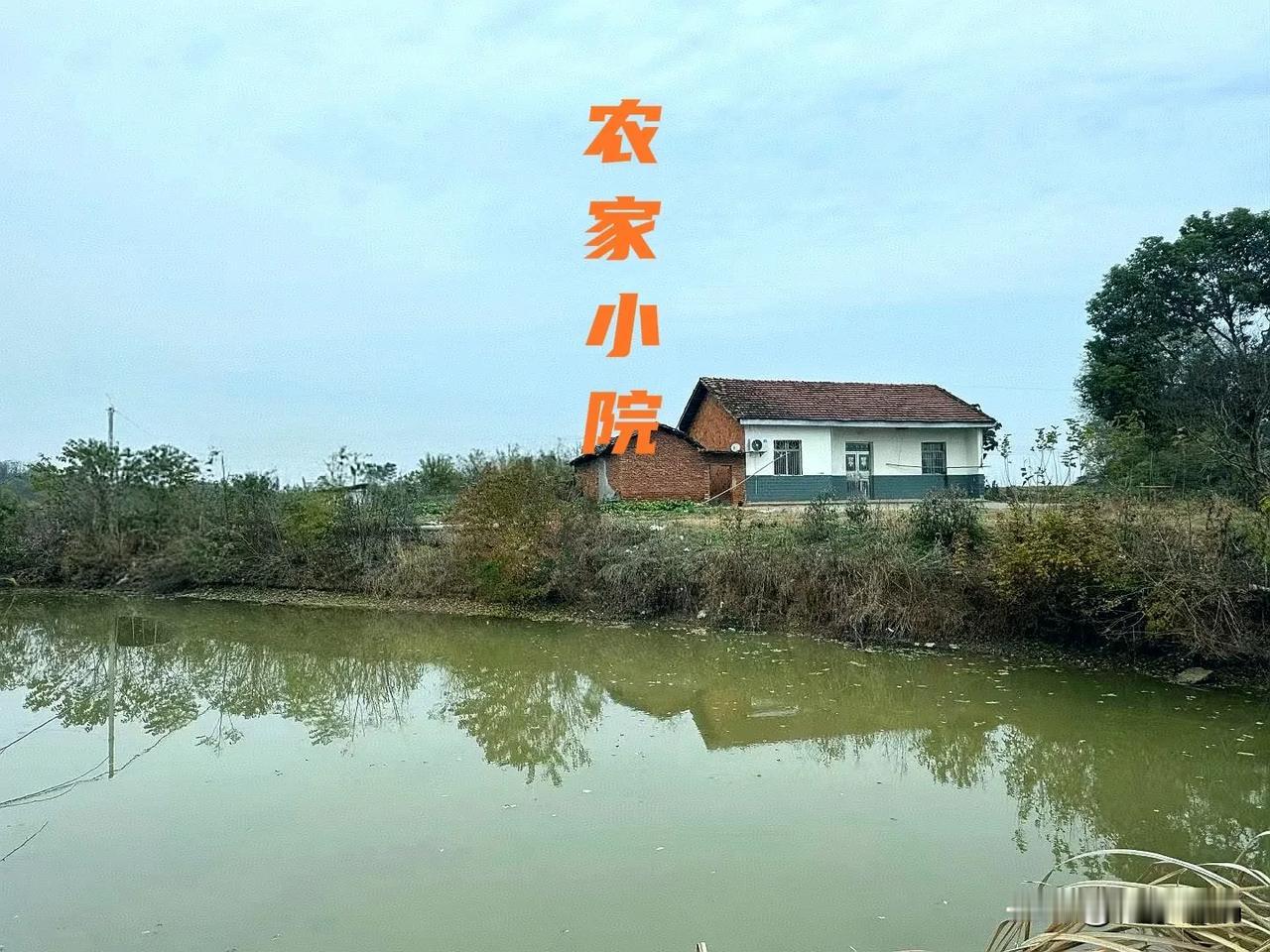 我想在宜昌当阳王店，有这样一个农家小院，屋后有2亩旱地，门口有一个鱼塘，附近有1