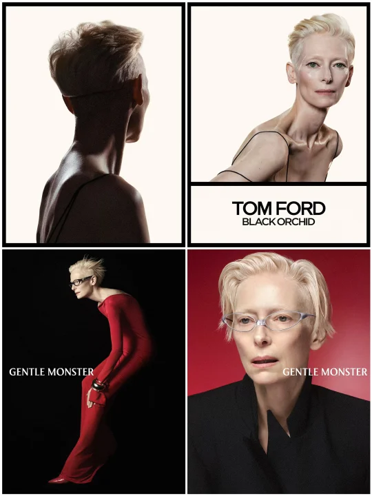 Tilda Swinton｜Tom Ford + GENTLE MONSTER