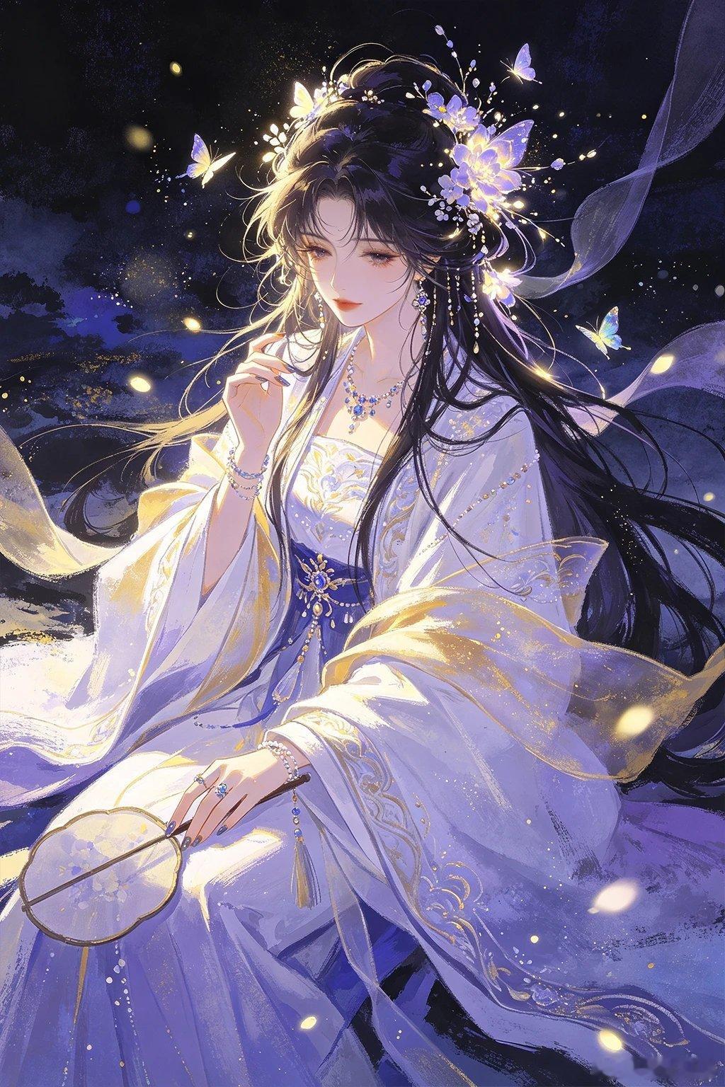 古风插画人物唯美壁纸 