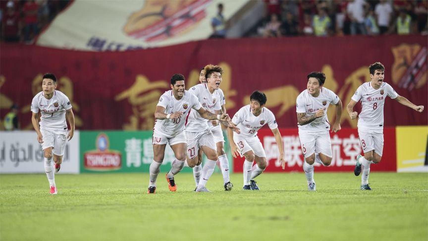 回顾亚冠中超对决！上海海港10-9淘汰广州恒大，历史首进亚冠四强