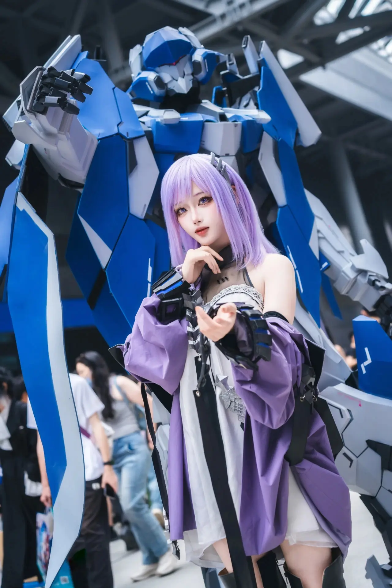 cosplsy cos正片 机动战队 这谁能顶得住啊 cosplay漫展小姐姐