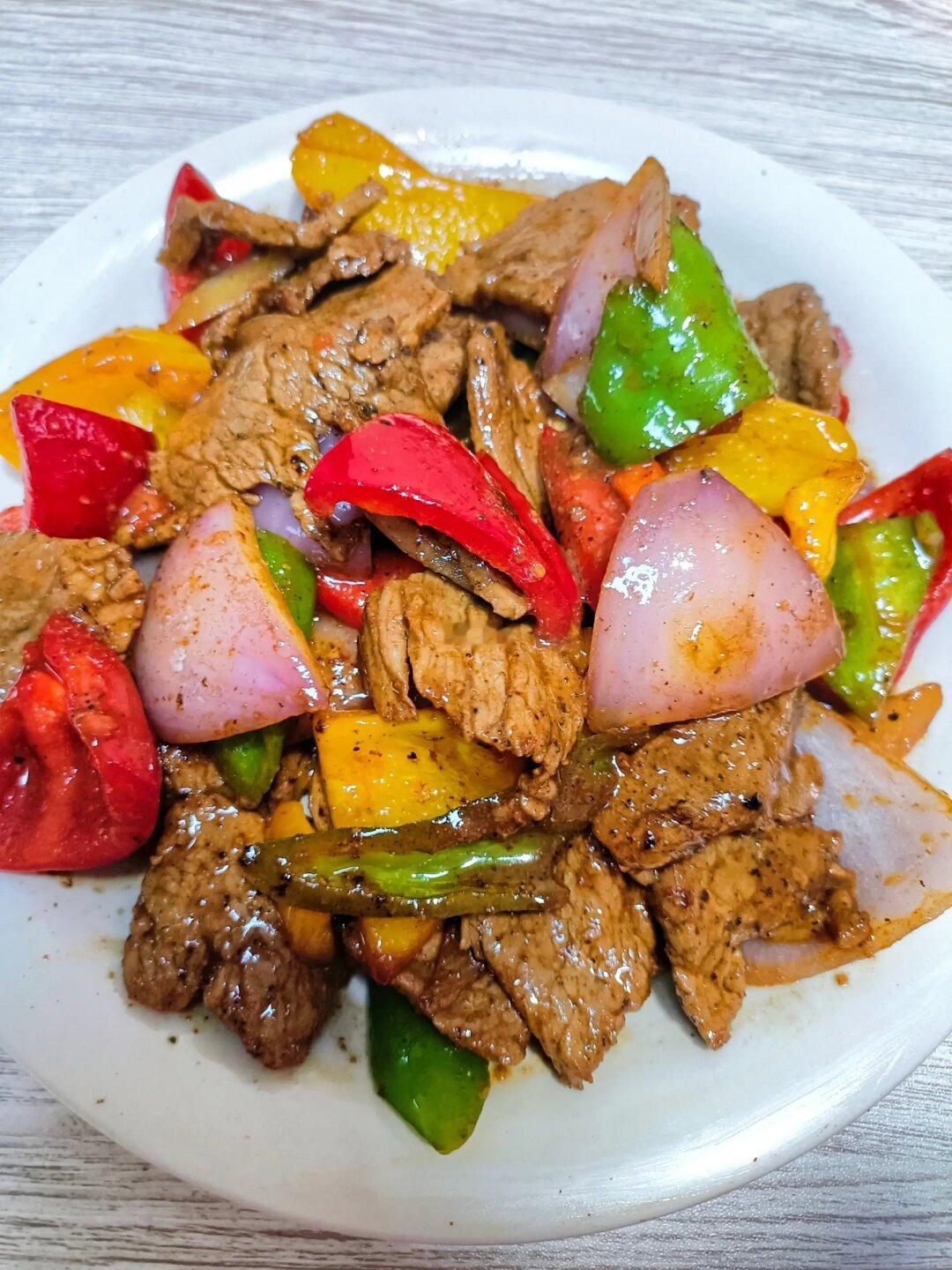 黑椒牛肉的做法来啦！和粤菜馆的一个味！