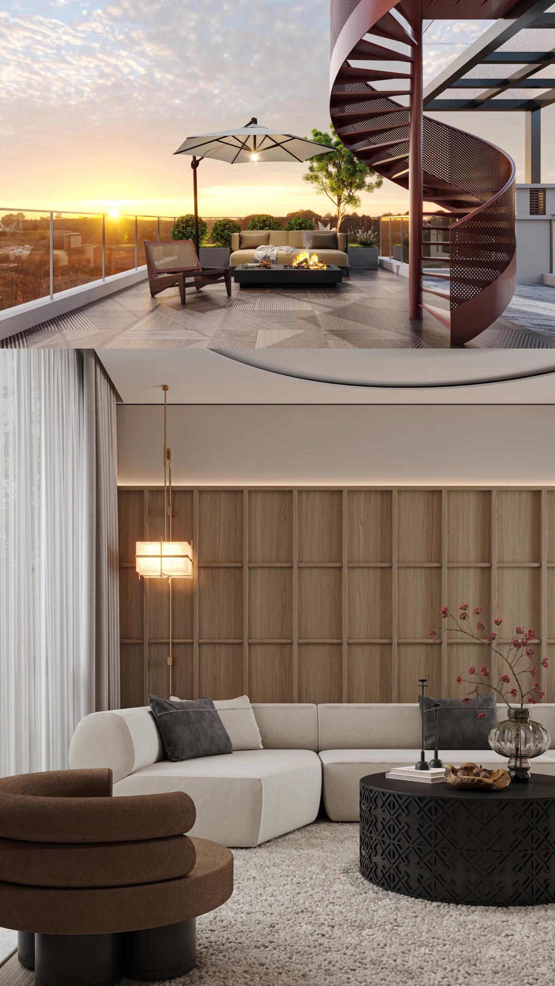 昆明春色锁院中！爆改合院别墅把四季搬进家