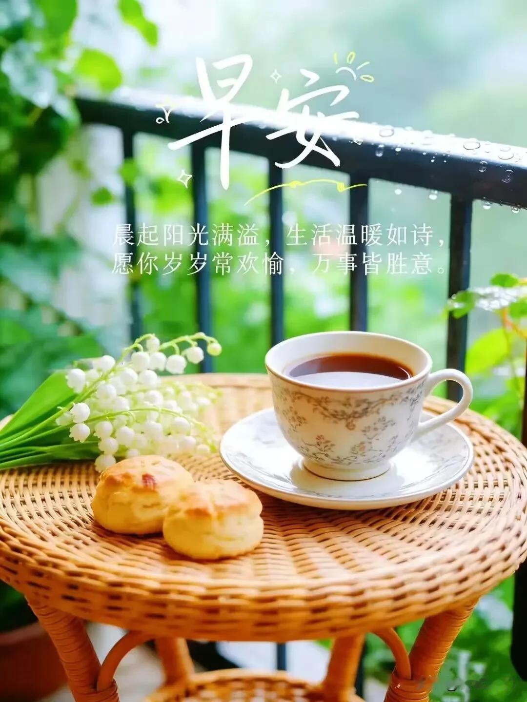 早安，愿清晨的微风，吹散所有烦恼，今日份美好已上线。