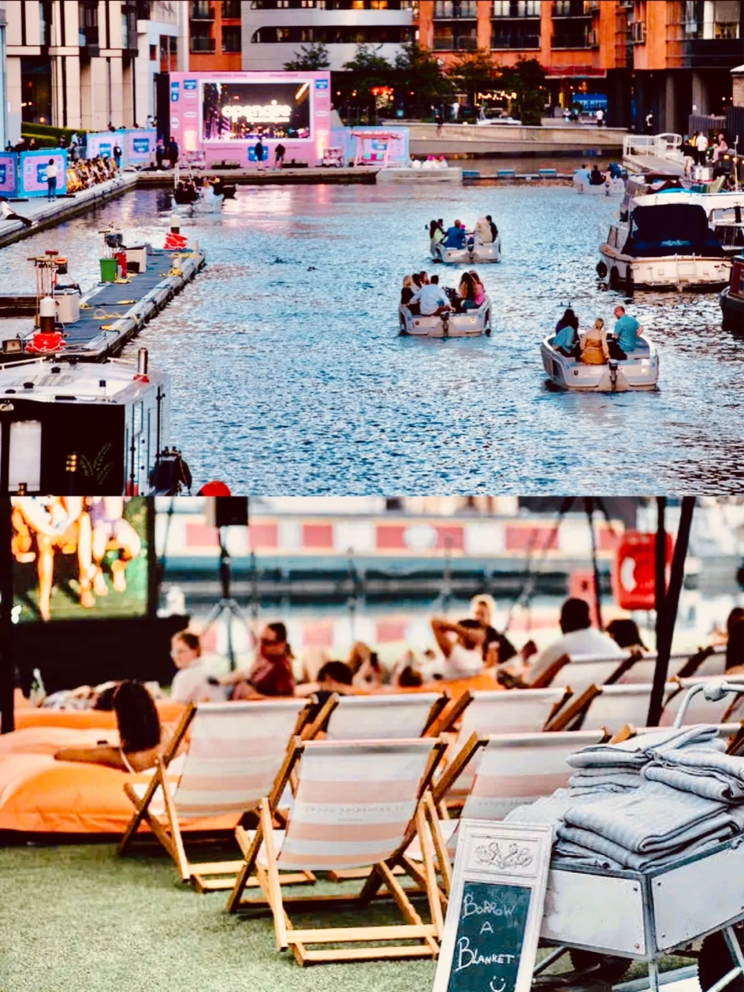 伦敦漂浮影院｜在摄政运河🎞看一场水上电影