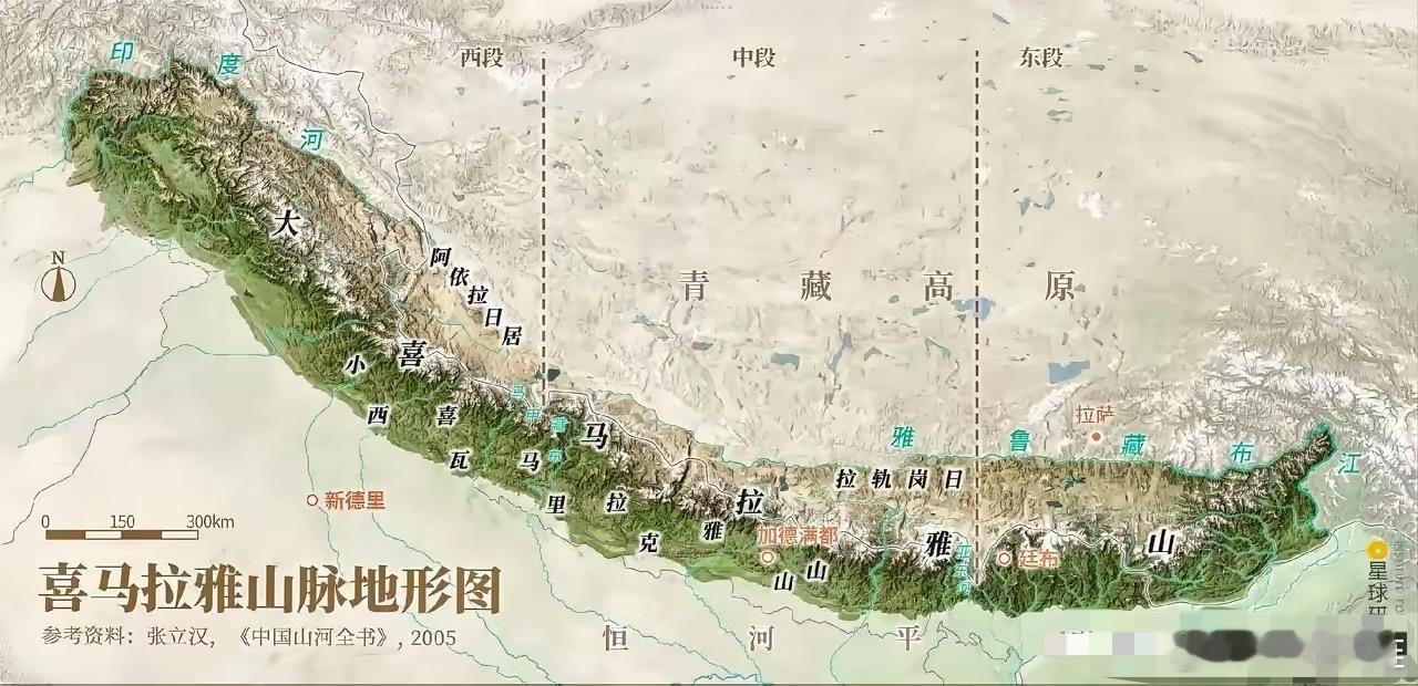 印度恐惧“高志凯线”是有原因的，如果以恒河为界，中国将拥有完整的喜马拉雅山，而新