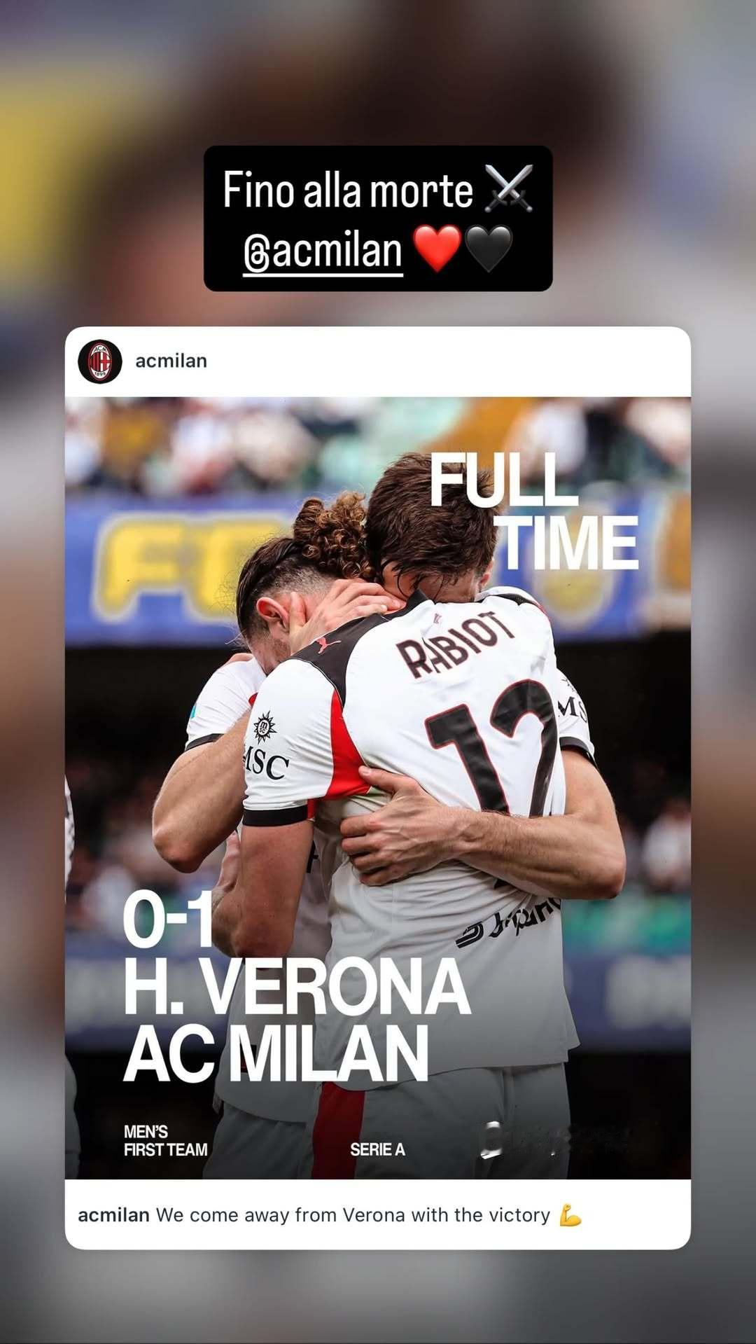 【加比亚🇮🇹】 “至死不渝！”⚔️❤️🖤sempremilan