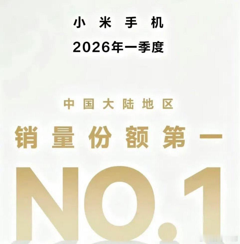 小米的销量无敌了！盲订第一、预订第一、销量第一、手机销量也是第一。网友直呼：小米