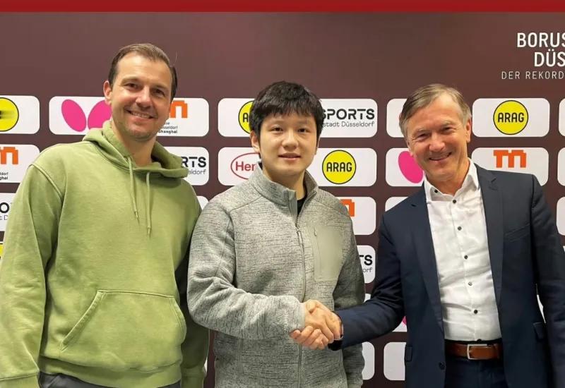 樊振东将加盟杜塞尔多夫 海阔凭鱼跃，天高任鸟飞，紫微星当然要俯瞰全世界啦！世界巨