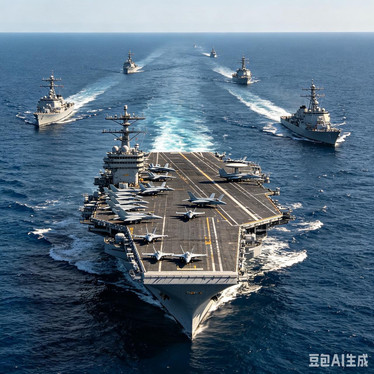 5月20日，美军正式官宣一则关键军事动态。尼米兹号航母打击群已经驶入加勒比海，这