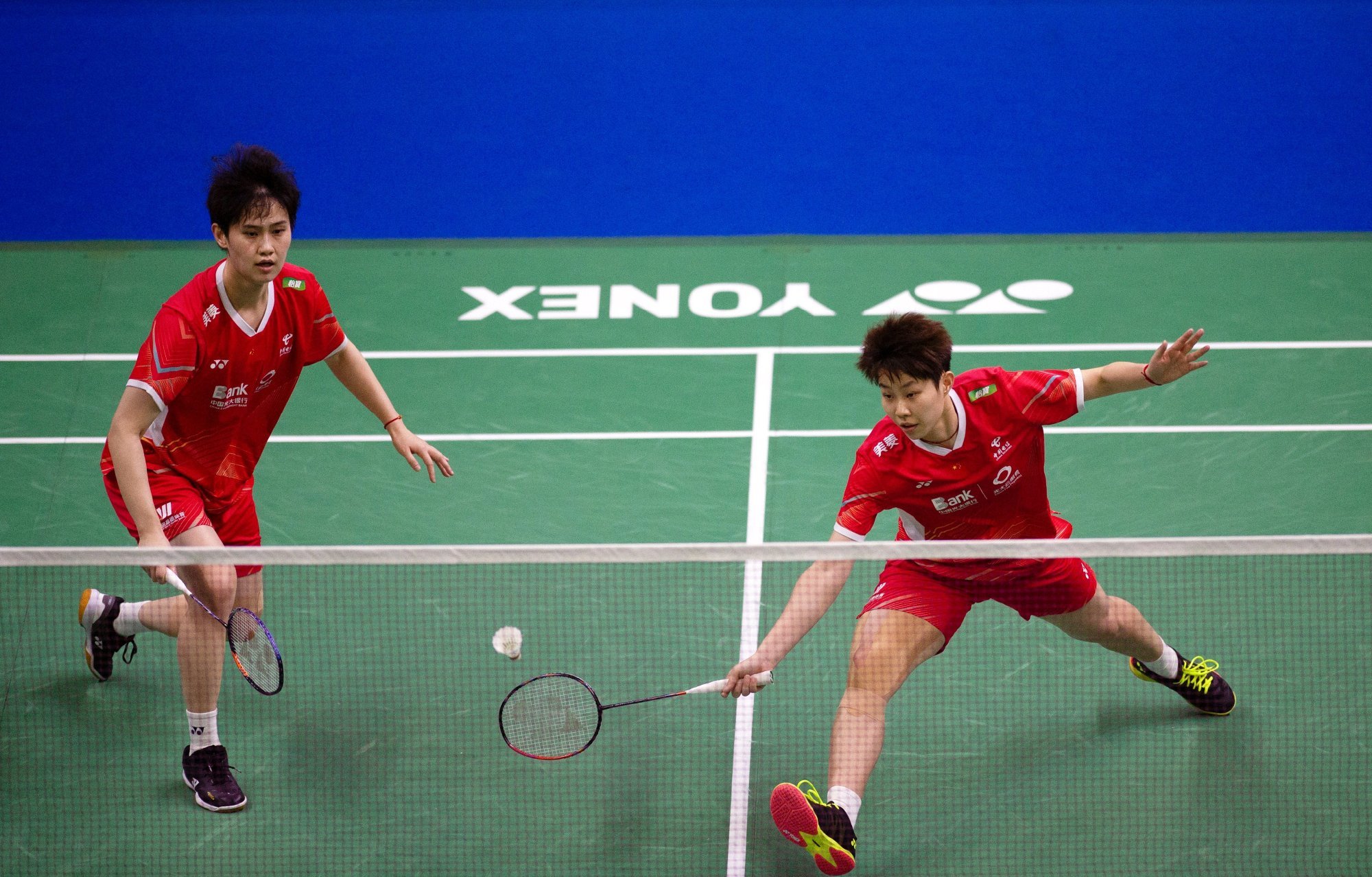 李汶妹/刘玄炫🇨🇳 17-21、16-21 🇰🇷李幽琳/申昇瓒#2024