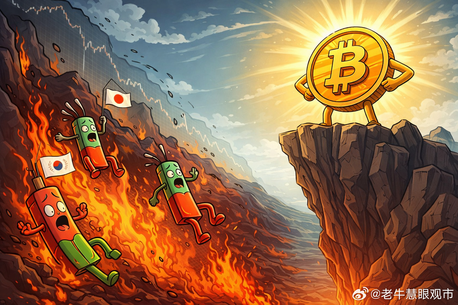 当亚太股市集体失血，比特币为何反而站成了另一种硬通货三月初的这场全球市场震荡，给