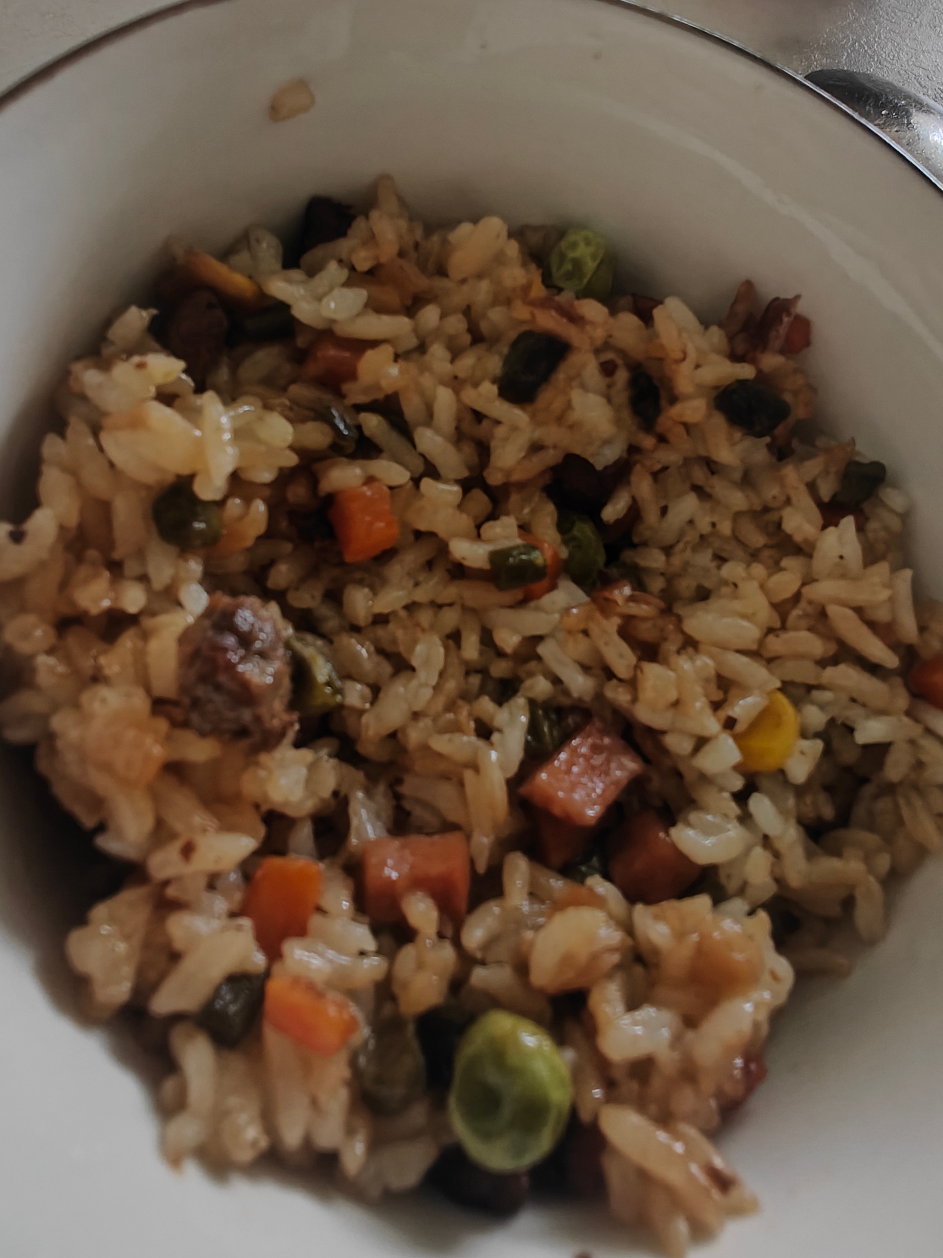 手不能用做饭太难了今天中午乌鸡汤➕煲仔饭省事版 